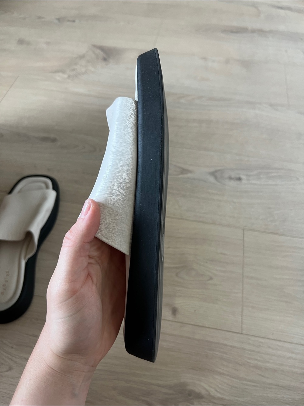 Maguire Leather Slides - Picture 10 of 11